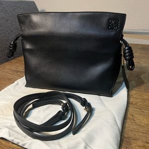 Loewe Flamenco Mini Napa Drawstring Clutch Bag